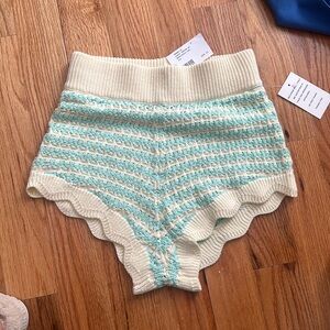 Knitted cheeky shorts by love and lemons